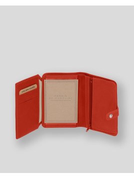 Les Ateliers Foures B52 portefeuille petit format avec patte pression Portefeuille Homme