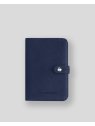 Les Ateliers Foures B52 - CUIR DE VACHETTE - OCEAN portefeuille petit format avec patte pression portefeuille-homme