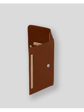 Les Ateliers Foures B46 - CUIR DE VACHETTE - FAUVE fourès-baroudeuse-porte papiers Porte-cartes