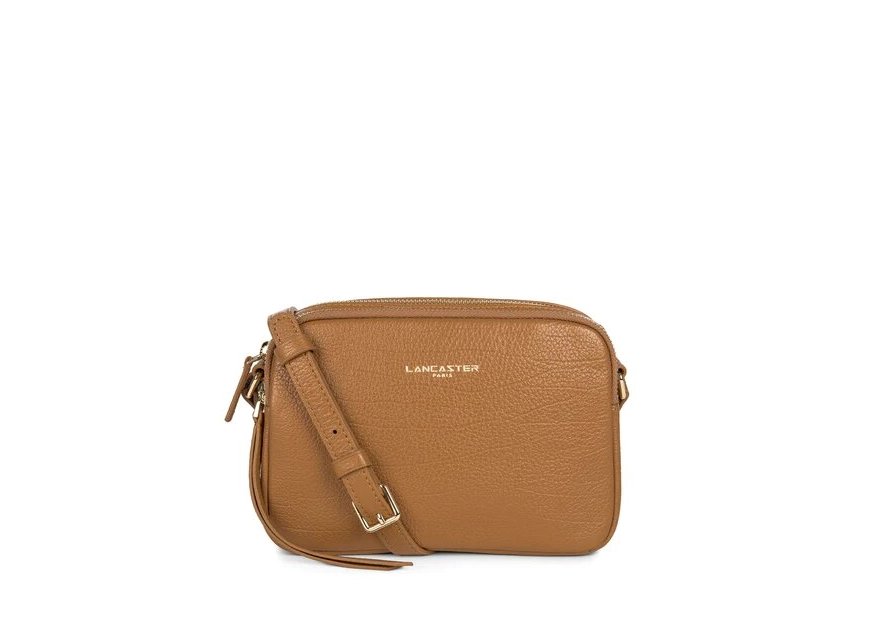Lancaster 529-20 - CUIR DE VACHETTE - CAME Dune - Mini Sac Trotteur Sac porté travers