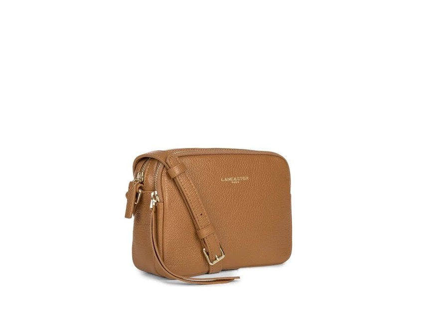 Lancaster 529-20 - CUIR DE VACHETTE - CAME Dune - Mini Sac Trotteur Sac porté travers