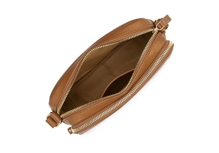 Lancaster 529-20 - CUIR DE VACHETTE - CAME Dune - Mini Sac Trotteur Sac porté travers