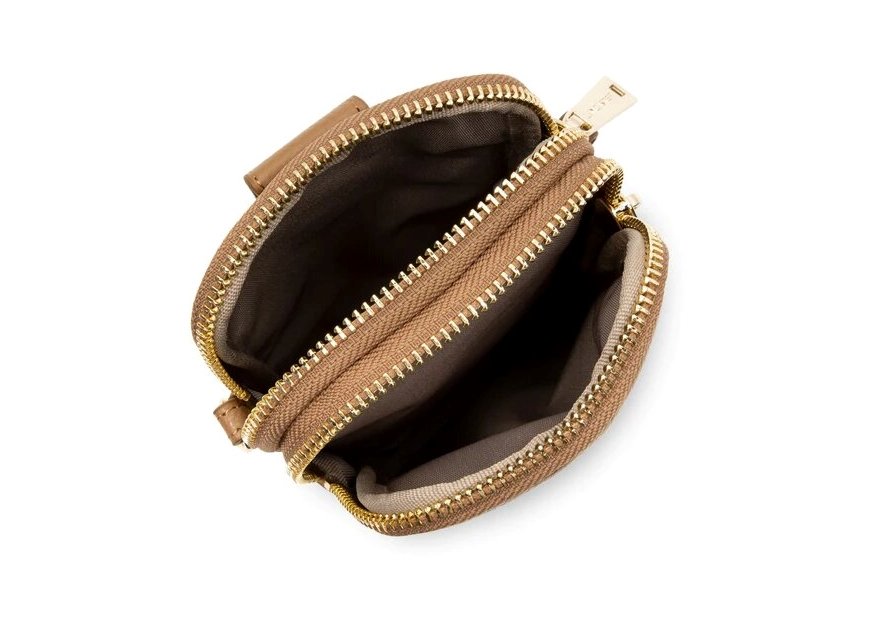Lancaster 129-28 - CUIR DE VACHETTE - CAME Dune - Pochette smartphone Petite maroquinerie
