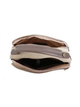 Gerard Henon 22310 - COTON ET CUIR - MARRON - sac homme à poignée safari Sacs bandoulière/Sacoches