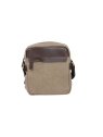 Gerard Henon 22353 - COTON ET CUIR - MARRON Safari sac Homme M sacoche-homme
