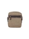Gerard Henon 22353 - COTON ET CUIR - MARRON Safari sac Homme M sacoche-homme