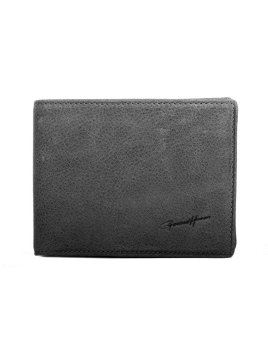 Gerard Henon 33441 - CUIR DE VACHETTE - NOIR  portefeuille format italien vintage Portefeuilles