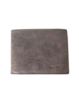 Gerard Henon 33441 - CUIR DE VACHETTE - CHOCO portefeuille format italien vintage Portefeuilles