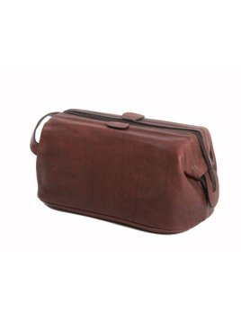 Gerard Henon 5204 - CUIR DE VACHETTE - CHOCOL Trousse de toilette Trousses de toilette