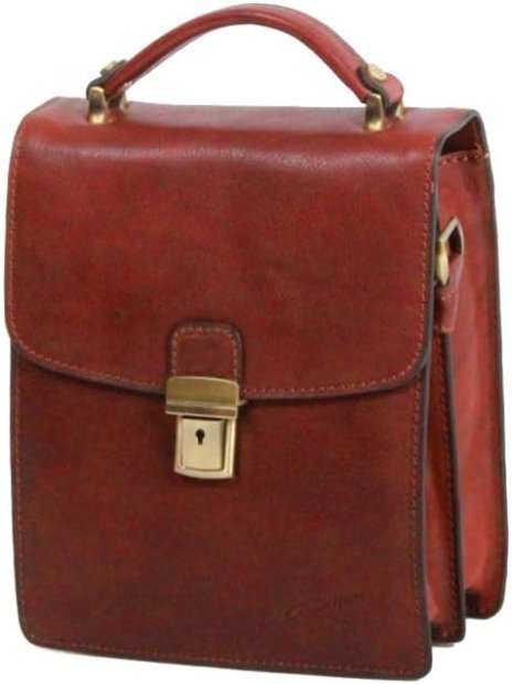 Gerard Henon 5211 - CUIR DE VACHETTE - MARRON hénon arizona sac homme classic sac-hrabat