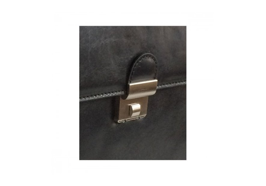 Gerard Henon 5555 - CUIR DE VACHETTE - NOIR gerard henon porte document americain Sac business