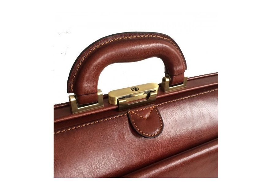 Gerard Henon 5555 - CUIR DE VACHETTE - MARRON gerard henon porte document americain Sac business