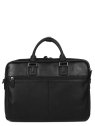 Gerard Henon 6981 - CUIR DE VACHETTE - NOIR gerard henon porte document 15" sac-business