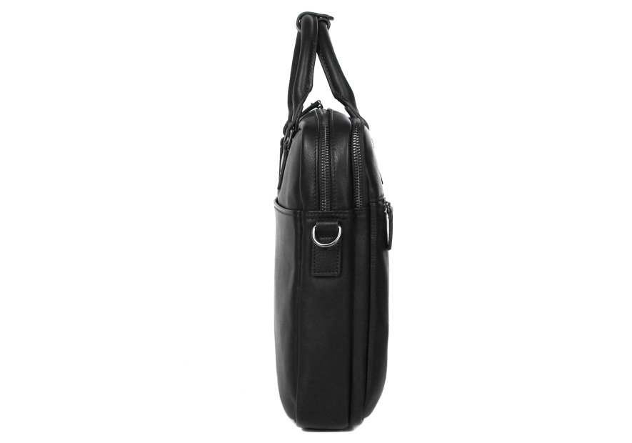 Gerard Henon 6981 - CUIR DE VACHETTE - NOIR - gerard henon porte document 15" Porte-documents