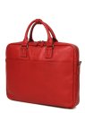 Gerard Henon 6981 - CUIR DE VACHETTE - ROUGE gerard henon porte document 15" sac-business