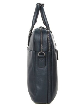 Gerard Henon 6981 - CUIR DE VACHETTE - MARINE gerard henon porte document 15" Sac business