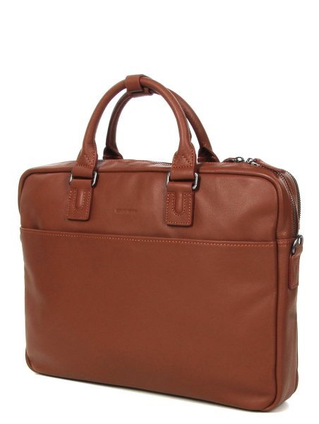 Gerard Henon 6981 - CUIR DE VACHETTE - MARRON gerard henon porte document 15" Porte-documents