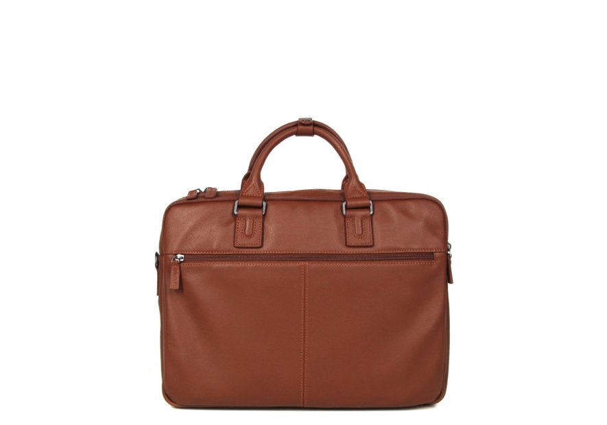Gerard Henon 6981 - CUIR DE VACHETTE - MARRON gerard henon porte document 15" Porte-documents