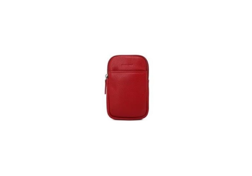 Gerard Henon 6902 - CUIR DE VACHETTE - ROUGE  sac pochette téléphone Sac business