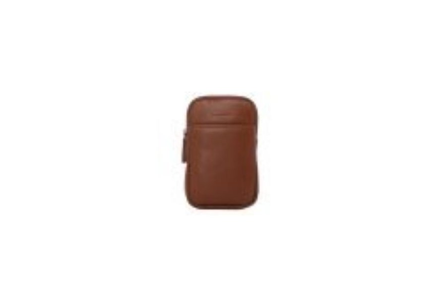 Gerard Henon 6902 - CUIR DE VACHETTE - MARRON sac pochette téléphone Sac business