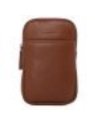 Gerard Henon 6902 - CUIR DE VACHETTE - MARRON sac pochette téléphone sacs-a-mains