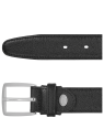 Longchamp 7700021 - CUIR DE VEAU - NOIR ceinture homme classic 30mm le foulonné ceinture-homme