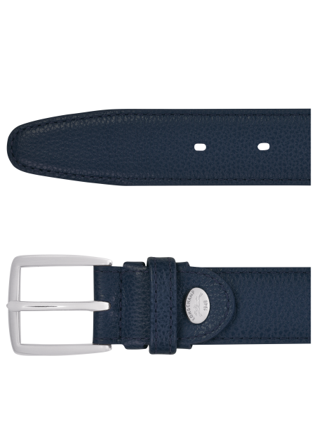 Longchamp 7700/021 - CUIR DE VEAU - NAVY longchamp-le foulonné-ceintures Ceintures