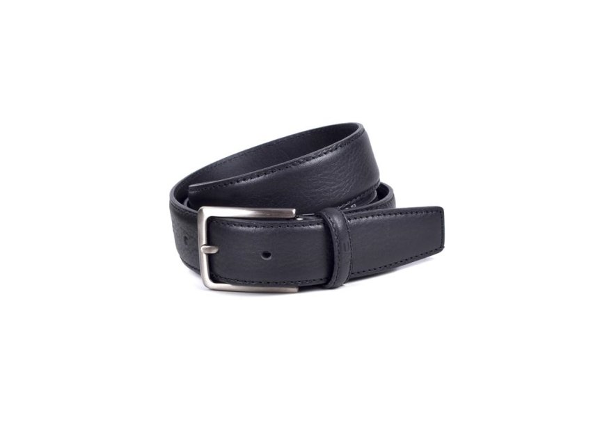 Miguel Bellido 300-32 - CUIR DE VACHETTE - NOIR miguel bellido - ceinture homme Ceinture homme