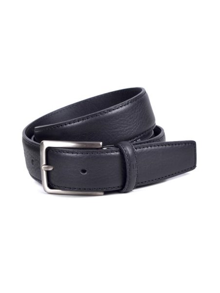 Miguel Bellido 300-32 - CUIR DE VACHETTE - NOIR miguel bellido - ceinture homme Ceinture homme