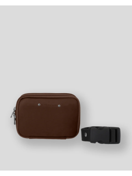 Les Ateliers Foures 9321 - CUIR DE VACHETTE - COGNAC pochette ceinture Maroquinerie