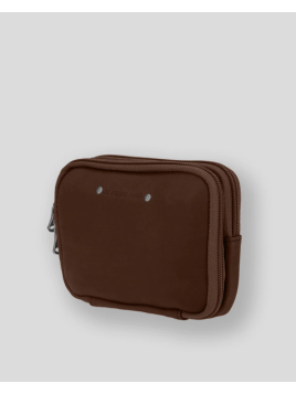 Les Ateliers Foures 9321 - CUIR DE VACHETTE - COGNAC pochette ceinture Maroquinerie