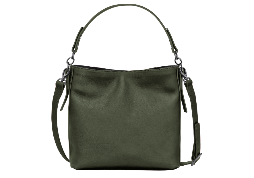 Longchamp 10215HCV - CUIR DE VEAU - KAKI - sac bandoulière s longchamp 3d Sac business