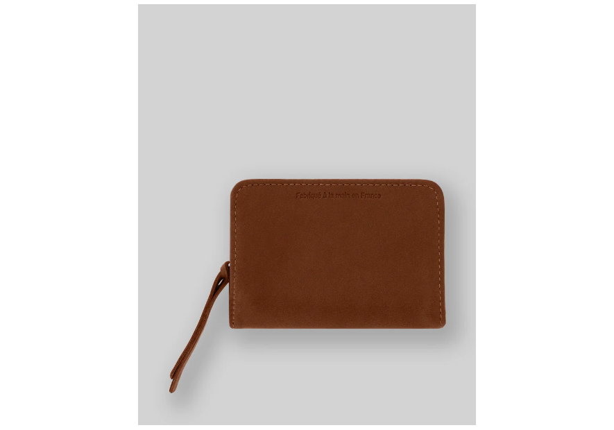 Les Ateliers Foures B23 porte monnaie et billet zip dos à dos mixte pmpb