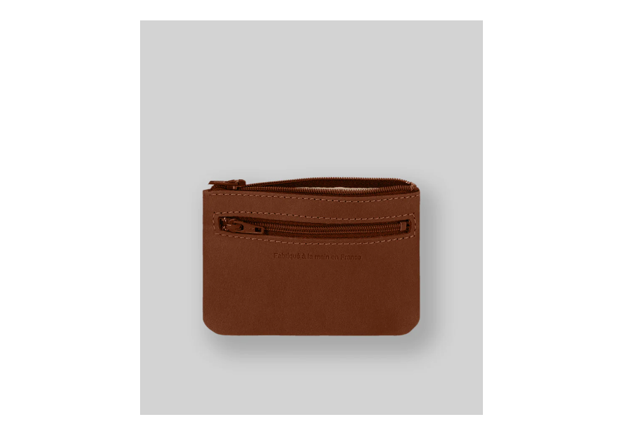 Les Ateliers Foures B39 porte monnaie plat zip les atelers fourès Porte-monnaie Femme