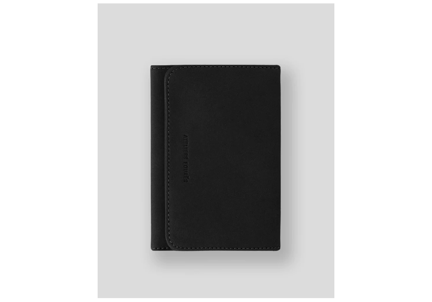 Les Ateliers Foures B46 - CUIR DE VACHETTE - NOIR fourès-baroudeuse-porte papiers Porte-cartes