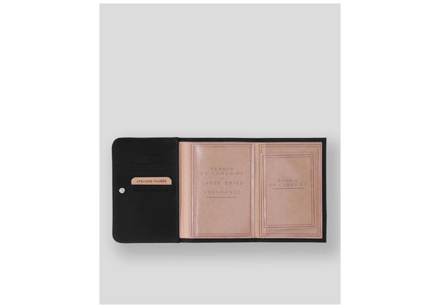 Les Ateliers Foures B46 fourès-baroudeuse-porte papiers porte cartes