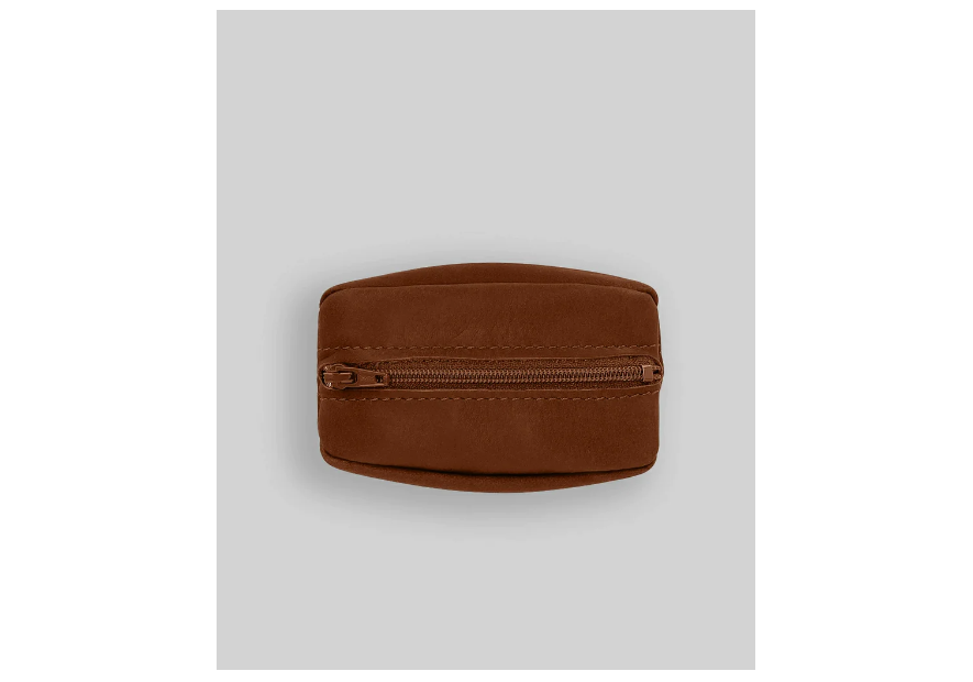Les Ateliers Foures 9230 - CUIR DE VACHETTE - FAUVE fourès-baroudeur-porte monnaie grain de café Porte-monnaie