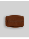 Les Ateliers Foures 9230 - CUIR DE VACHETTE - FAUVE fourès-baroudeur-porte monnaie grain de café pm-homme