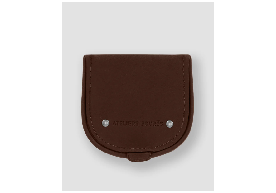 Les Ateliers Foures 9246 - CUIR DE VACHETTE - COGNAC porte monnaie Porte-monnaie