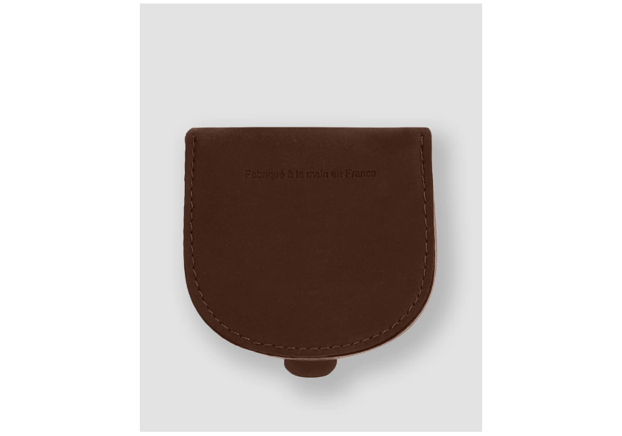 Les Ateliers Foures 9246 - CUIR DE VACHETTE - COGNAC porte monnaie Porte-monnaie