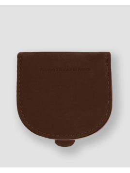 Les Ateliers Foures 9246 - CUIR DE VACHETTE - COGNAC porte monnaie Porte-monnaie