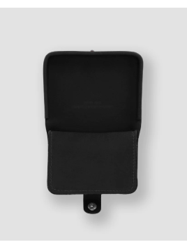 Les Ateliers Foures 9247 - CUIR DE VACHETTE - NOIR porte monnaie et billet cuvette fourès Porte-monnaie