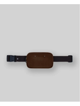 Les Ateliers Foures 9322 - CUIR DE VACHETTE - COGNAC les ateliers foures-baroudeuse-pochette ceinture Sacs banane / Sacs bandoul