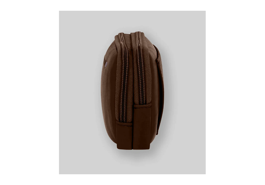Les Ateliers Foures 9322 - CUIR DE VACHETTE - COGNAC les ateliers foures-baroudeuse-pochette ceinture Sacs banane / Sacs bandoul