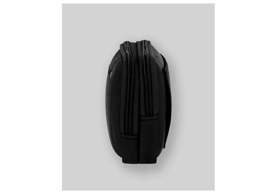 Les Ateliers Foures 9322 - CUIR DE VACHETTE - NOIR les ateliers foures-baroudeuse-pochette ceinture Sacs banane / Sacs bandouliè