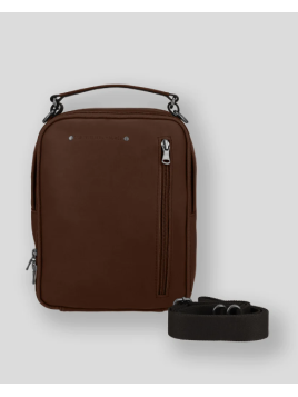 Les Ateliers Foures 9329 - CUIR DE VACHETTE - COGNAC sacoche Sacs bandoulière/Sacoches