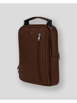 Les Ateliers Foures 9329 sac homme 2 zips baroudeur sacoche homme