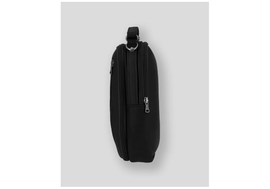 Les Ateliers Foures 9329 - CUIR DE VACHETTE - NOIR sacoche Sacs bandoulière/Sacoches