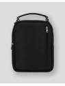 Les Ateliers Foures 9329 - CUIR DE VACHETTE - NOIR sac homme 2 zips baroudeur sacoche-homme