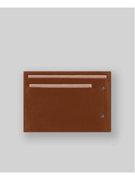 Les Ateliers Foures 947 - CUIR DE VACHETTE - FAUVE fourès baroudeur pochette identitée porte cartes